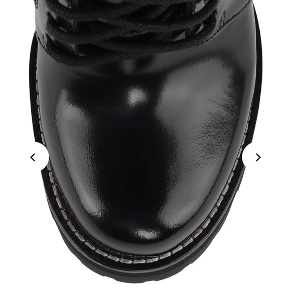 Jeffrey Campbell Black Leather Boots - Picture 4 of 16